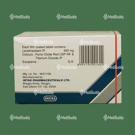 Levera 500 Tablet: Price, Uses, Side Effects & How to Use - MediBuddy