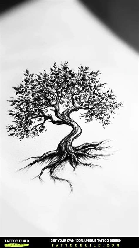 Image result for Monster Tree Tattoo Drawing