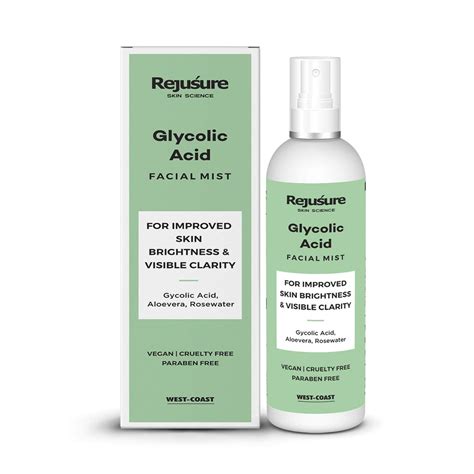 Rejusure Glycolic Acid Face mist – For Improved Skin Brightness ...