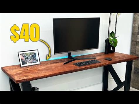 Image result for Build a Computer Desk From Scratch