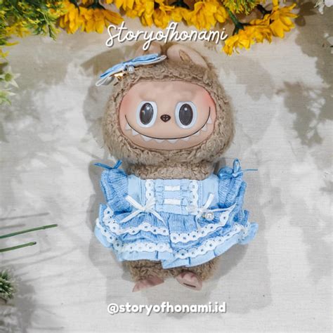 Jual SAYAKA SET - BAJU LABUBU DOLL 10 CM SET DRESS PITA LOLITA KPOP ...