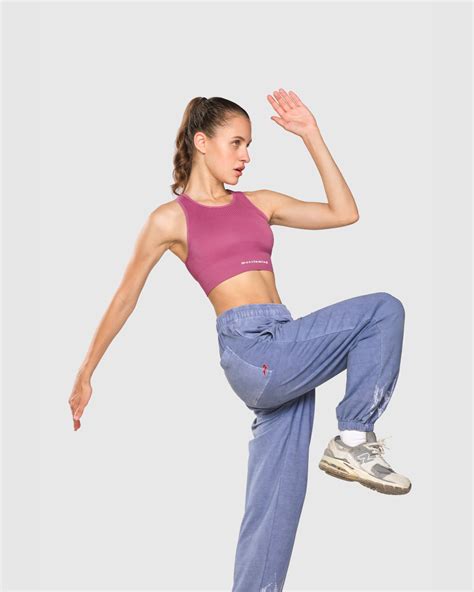 Women's Acid Wash Denim Joggers – Musclemind activeleisure