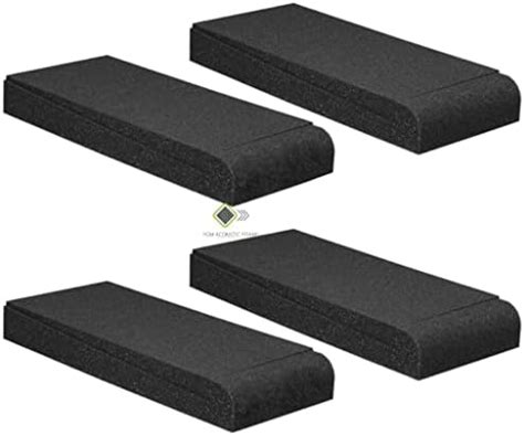 YGM Acoustic Foams® Studio Monitor/Speaker Isolation Pads for 3" - 5 ...