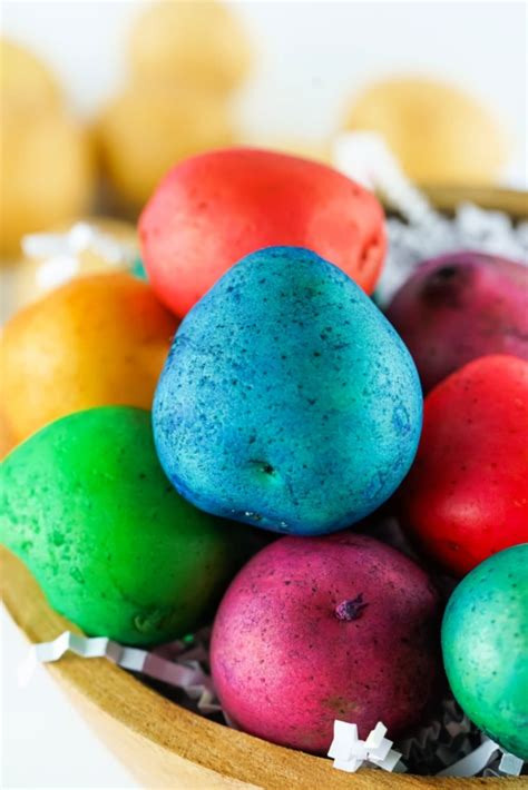 How to Dye Potatoes Instead of Eggs for Easter - My Home and Travels