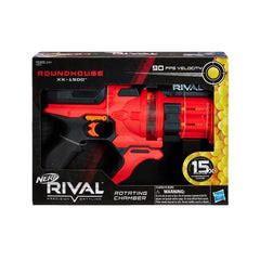 Buy Nerf Rival Roundhouse XX-1500 Red Blaster -- Clear Rotating Chamber ...