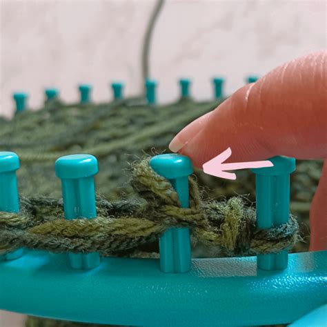 Image result for Long Loom Scarf Pattern