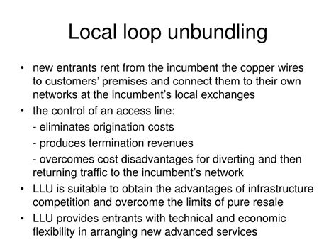 Local Loop Unbundling 的图像结果