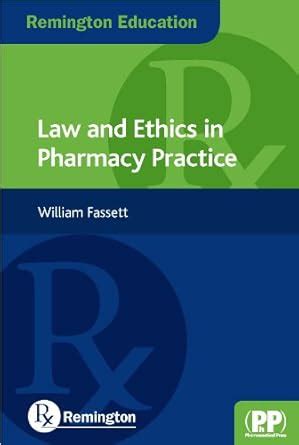 Buy Remington Education: Law and Ethics in Pharmacy Practice Book ...