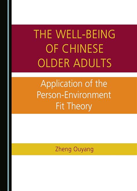 Buy The Well-being of Chinese Older Adults: Application of the Person ...