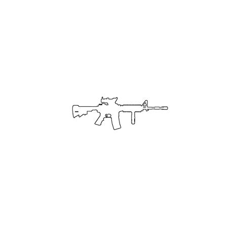 EW Designs M4 SOPMOD Sticker Die Cut Decal M-4 M-16 India | Ubuy