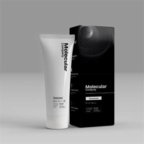Molecular Company Sunscreen - SPF 50+ PA++++ Moisturizing sunscreen ...