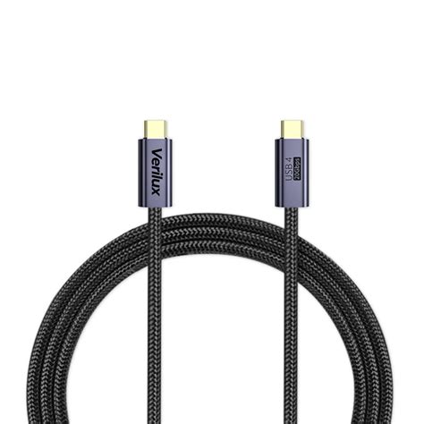 Verilux Type C To Type C Cable,5A 100W Thunderbolt 4 Cable Support ...