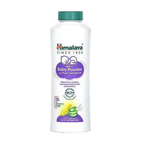Buy Himalaya Pure Cornstarch Baby Powder 100g | Keeps baby's skin soft ...