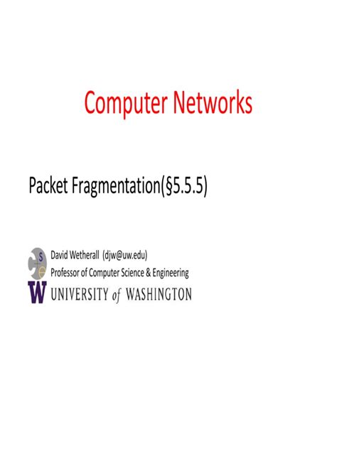 Image result for Fragmentation in Computer Network