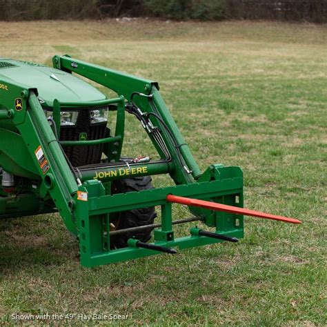 Buy Titan Attachments Hay Frame Attachment, 32â€ Hay Bale Spear and ...