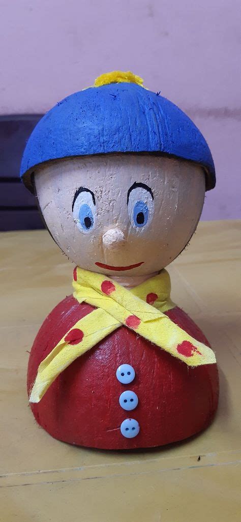 Image result for Craft Using Coconut Shell