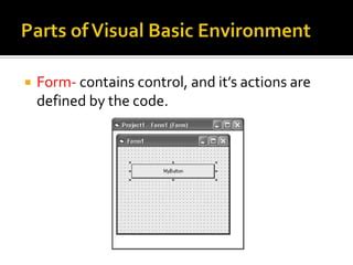 Image result for Example of a Diagram That Has a Controls Visual Basic 6