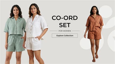 100% Premium Linen Co-ord sets for Women – Rimore