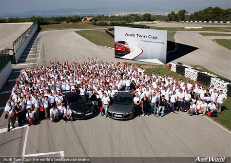 Audi Twin Cup: the world's best service teams - AudiWorld
