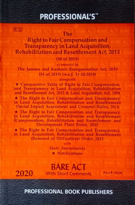 Buy Right to Fair Compensation & Transparency in Land Acquisition ...