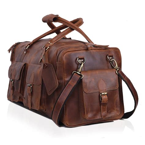 NEW JERSEY LEATHER DUFFEL BAG – The Leather Farm