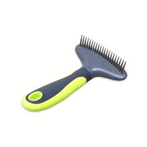 Plushmate Stainless Steel Needles Flea Comb with Soft Grip Handle for ...