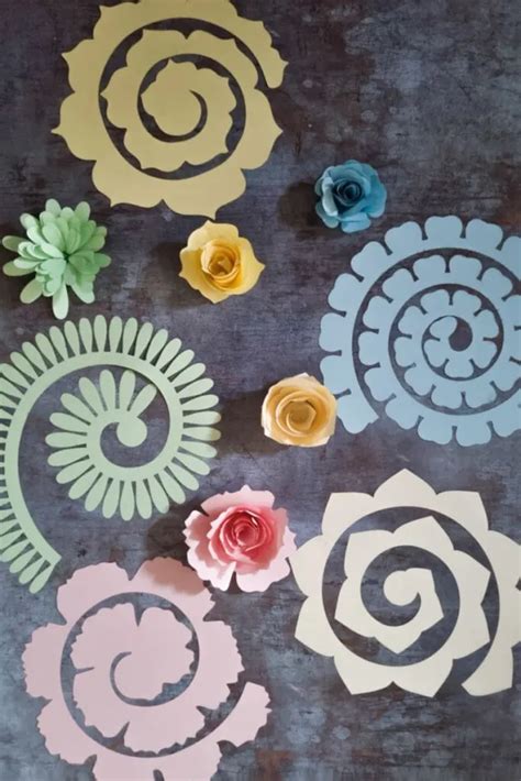 How to Make Rolled Paper Flowers 的图像结果