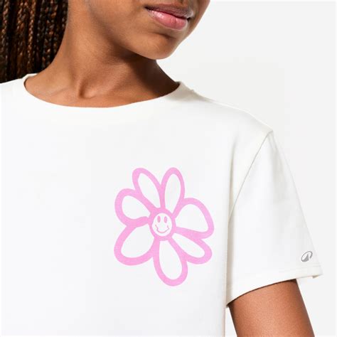 Girls' Multisports Cotton T-Shirt 500 - Cotton White