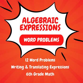 Image result for Algebraic Expression Word Problems