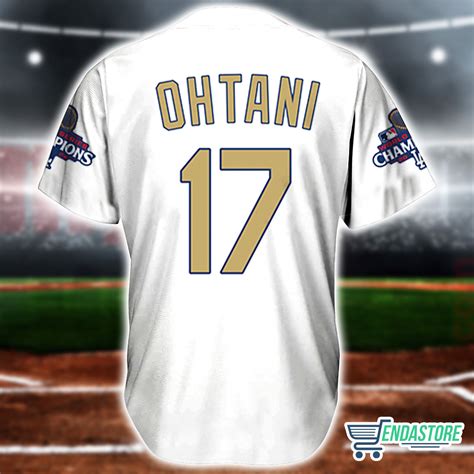 Ohtani Dodger Gold Jersey 2025 - Endastore.com