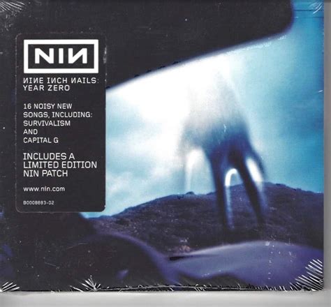 Nine Inch Nails Year Zero Art Nine Inch Nails Year Zero CD W/ LE Patch