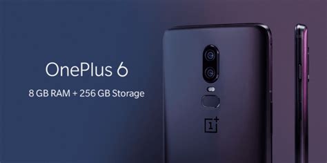 OnePlus 6 Midnight Black 256GB now available at offline stores: Amber ...
