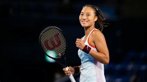 Tennis 郑钦文 的图像结果