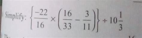 Simplify: maths class 7th - Brainly.in