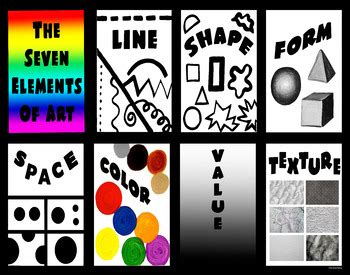 7 Elements of Art Poster by Mrs Sterling | Teachers Pay Teachers
