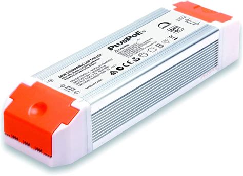Buy PLUSPOE 24V 60W Dimmable LED Driver, 110V AC - 24Volt DC 2.5A ...