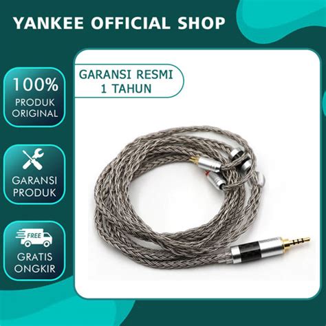 Promo TRIPOWIN ZONIE 16 Core Silver-plated Copper Upgrade Cable Kabel ...