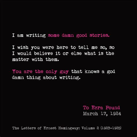 Image result for Hemingway Writing Example