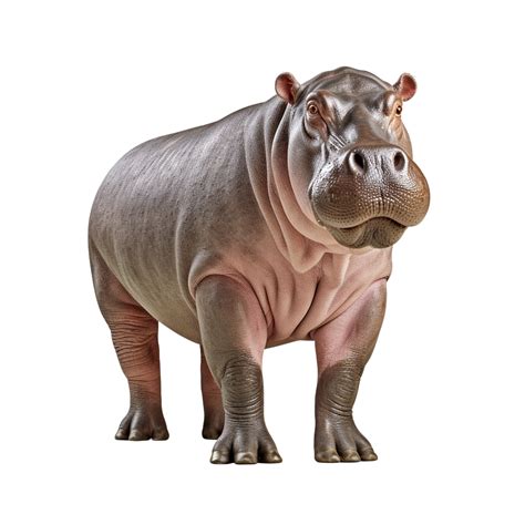 AI generated Hippopotamus clip art 40193884 PNG