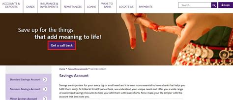 Utkarsh Small Finance Bank Savings Account Interest Rates
