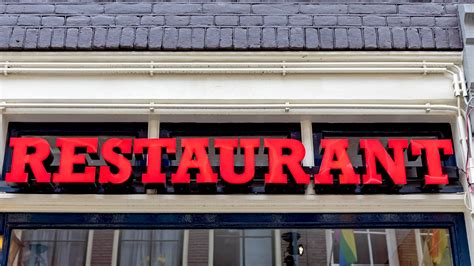 Restaurant Sign Lighting Screen 的图像结果