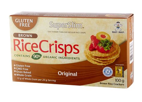 Taiwan Want Want Super Slim Brown Rice Crisps (OEM) | I LAN FOODS IND ...