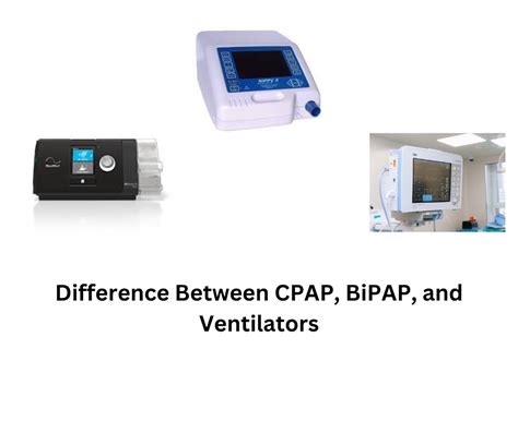 Image result for Difference Between CPAP and BiPAP Machines