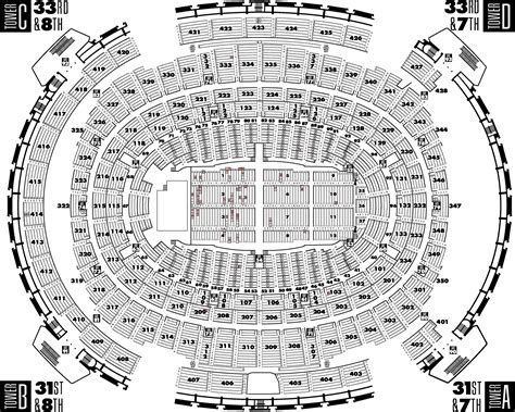 Msg Seating Map