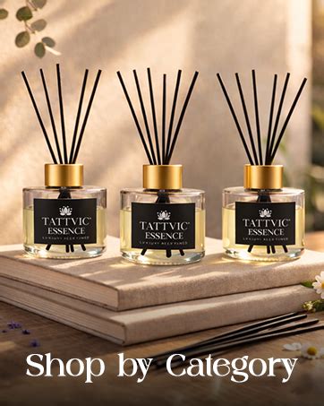 Lemongrass Reed Diffuser Set by Tattvic Essence | 6 Fiber Reed Sticks ...