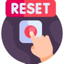 Reset button Icons & Symbols