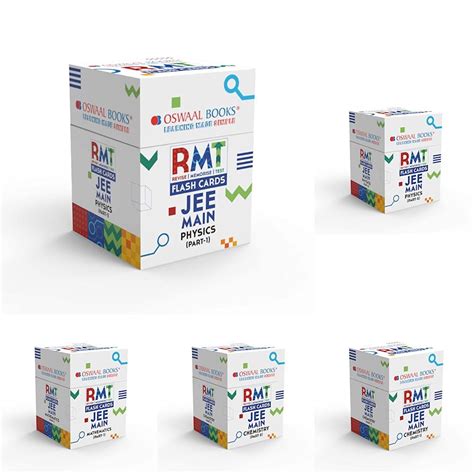 Buy Oswaal RMT FLASHCARDS JEE Main Physics, Chemistry, Maths (Part-1 ...