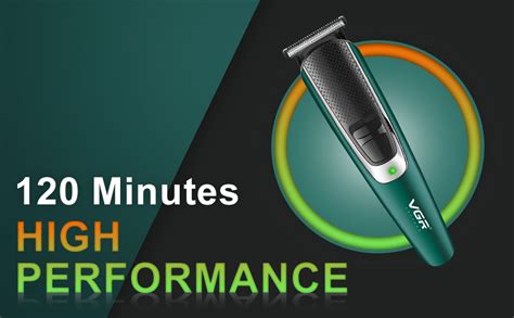 VGR V-176 Professional Hair Trimmer Cord & Cordless Runtime: 120 min ...