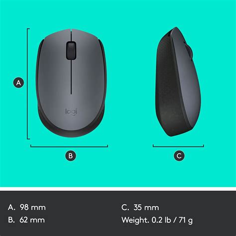 LOGITECH M170 WIRELESS MOUSE