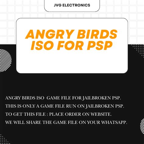 Download Angry Birds ISO File For PSP